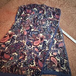 Talbots Multicolor Paisley Scarf